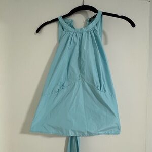 Zara blue summer spring top